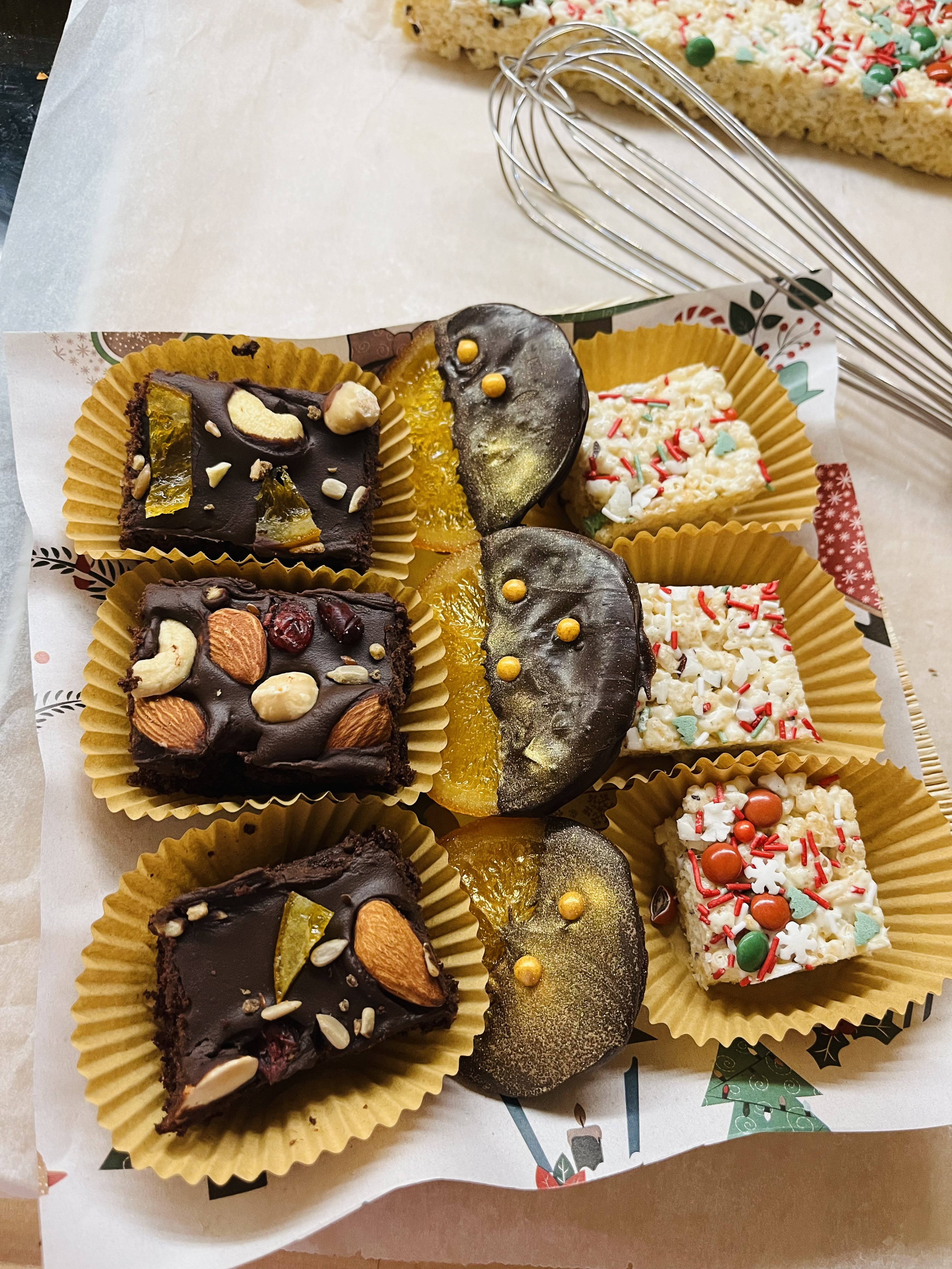 Kauniisti pakattu makea lahja